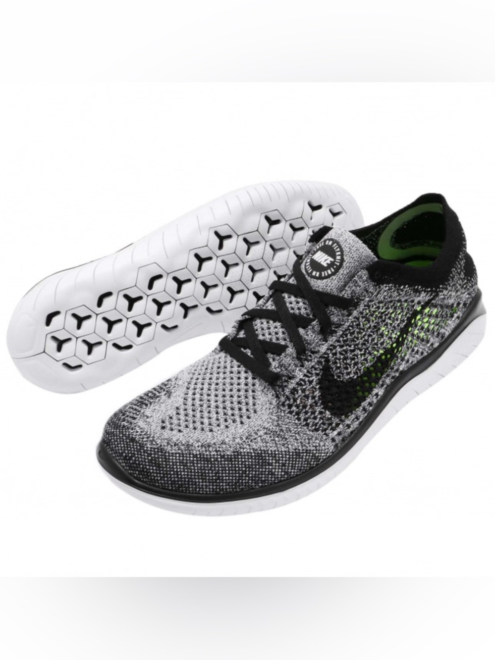 New Nike Free RN Flyknit 2018 Women's Running Shoe Size 7